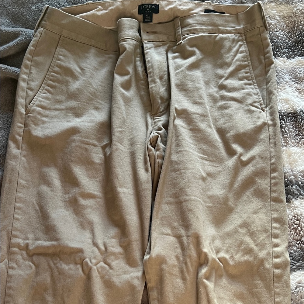 Mens Khakis J Crew slim fit